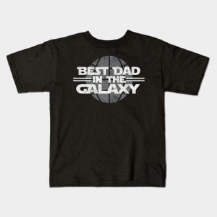 Best Dad In The Galaxy Parody Kids T-Shirt